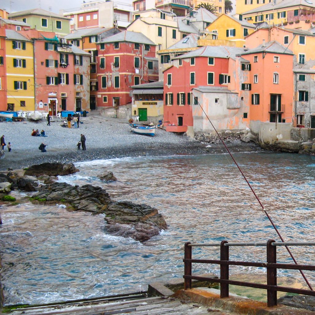 Genova Boccadasse beach
