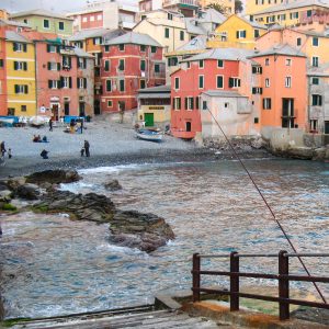 Genova Boccadasse beach