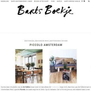 Piccolo in Barts Boekje