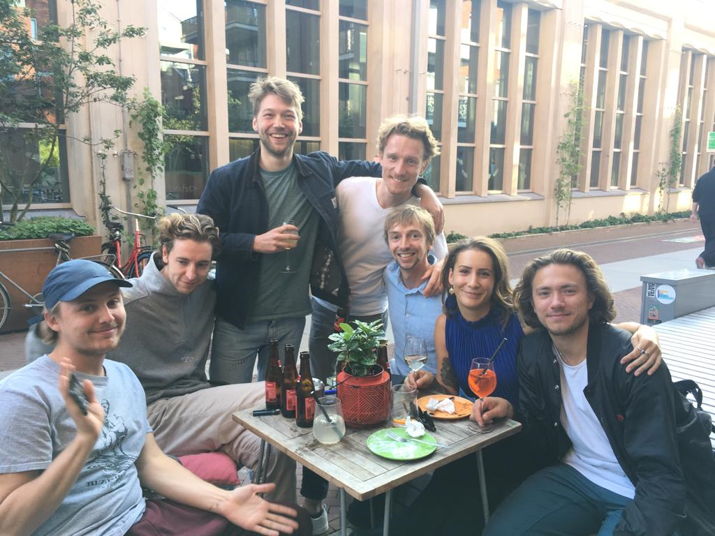 The Piccolo handover party
